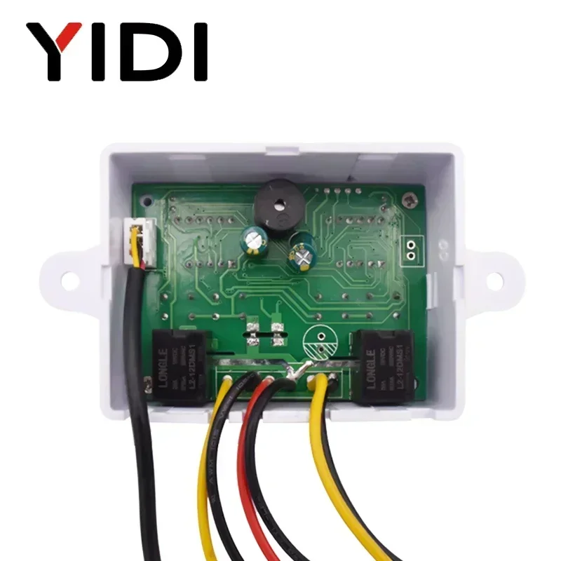 W1099 Digital LED Temperature Humidity Controller 12V 24V 110V 220V Thermometer Hygrometer Meter Sensor Thermostat For Incubator image 5