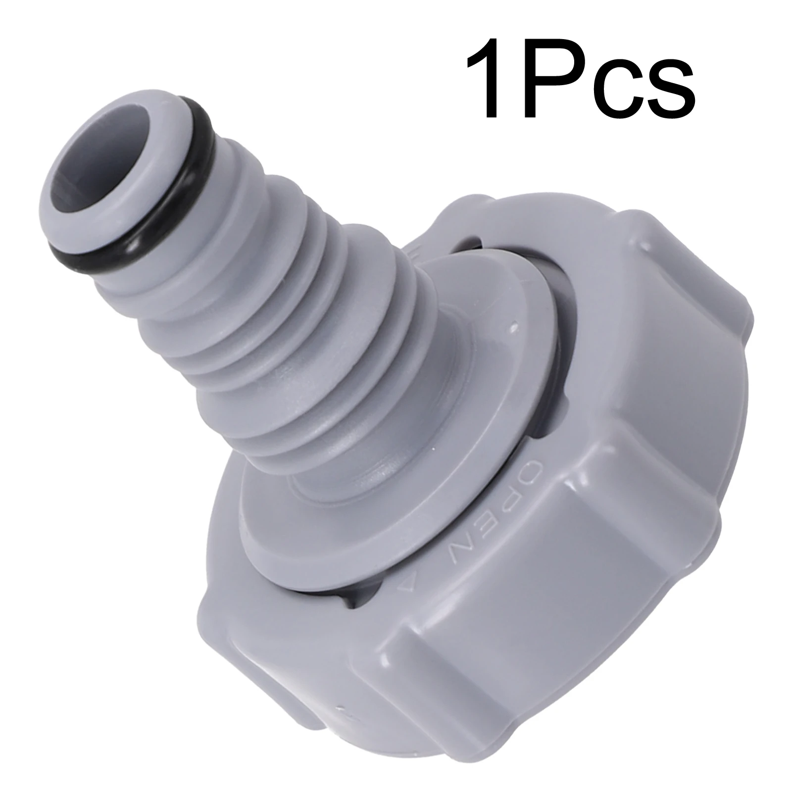 1pcs P6H1419 Drain Valve Replacement For Pool Hose Adapter Suitable For Pool Maintenance Tool Gray Drain Valve Garden Spas Parts