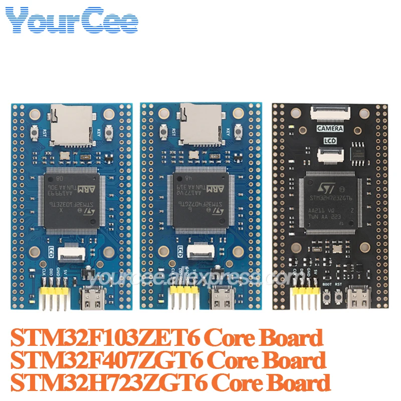 Płytka rozwojowa STM32H723ZGT6, moduł do nauki się systemów STM32, płyta główna STM32F103VET6, STM32F103ZET6, STM32F407ZGT6, STM32F103RCT6