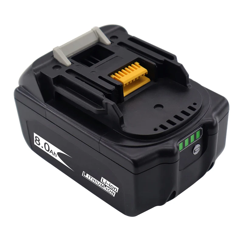 

6.0Ah 8.0Ah BL1860B Replacement Li-ion Battery Compatible with Makita 18V BL1815 BL1830 BL1835 BL1840 BL1850 BL1860 Power Tools