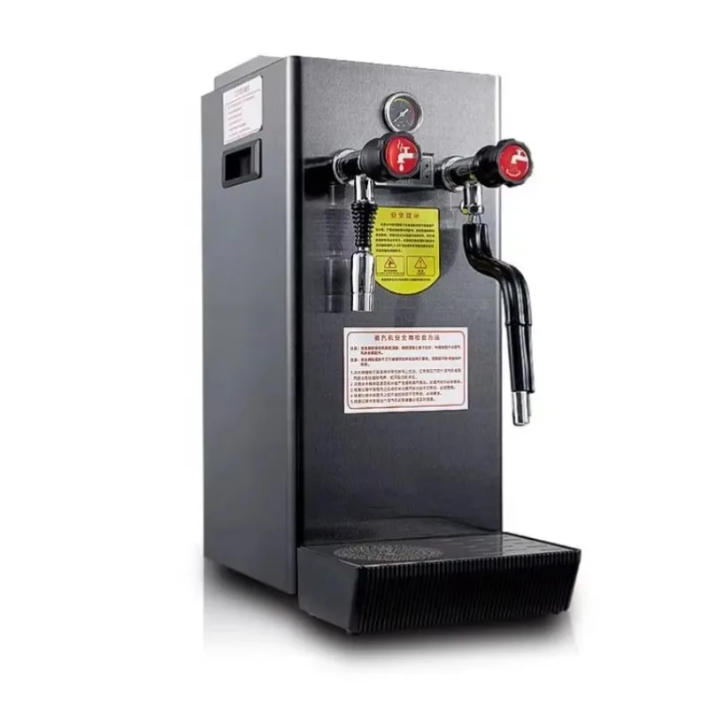 เครื่องทําน้ําอุ่นเครื่องตีฟองนมขนาด 10 ลิตรสําหรับร้านกาแฟ