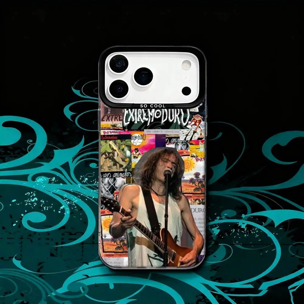 Band E-Extremoduro Canciones  Phone Case For iPhone 17,16,15,14,13,12,X,8,Pro,Max,Plus,SE4,Air,Mini HD Black IMD Matte