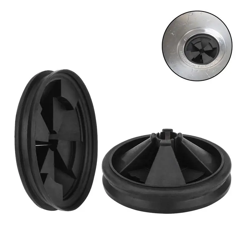 حلقة غطاء التخلص من القمامة سبلاش الحرس سدادة القمامة الأسود المطاط بالوعة يربك ل Insinkerator أداة تقليل الضوضاء