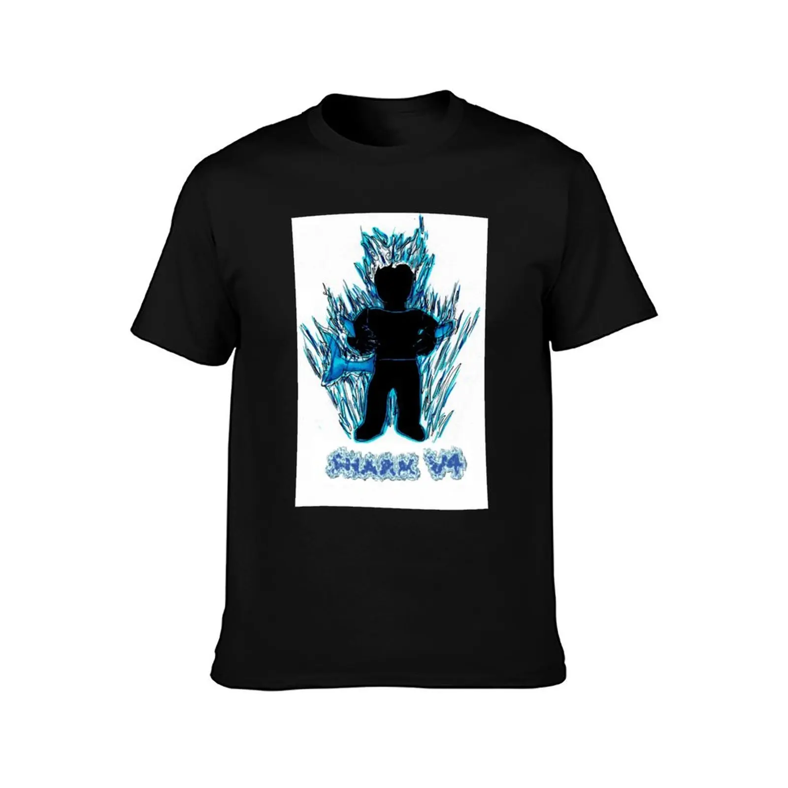 Blox Fruits: Shark V4 (boiz 1) T-Shirt Street Style Casual Tee Shirt T-Shirt