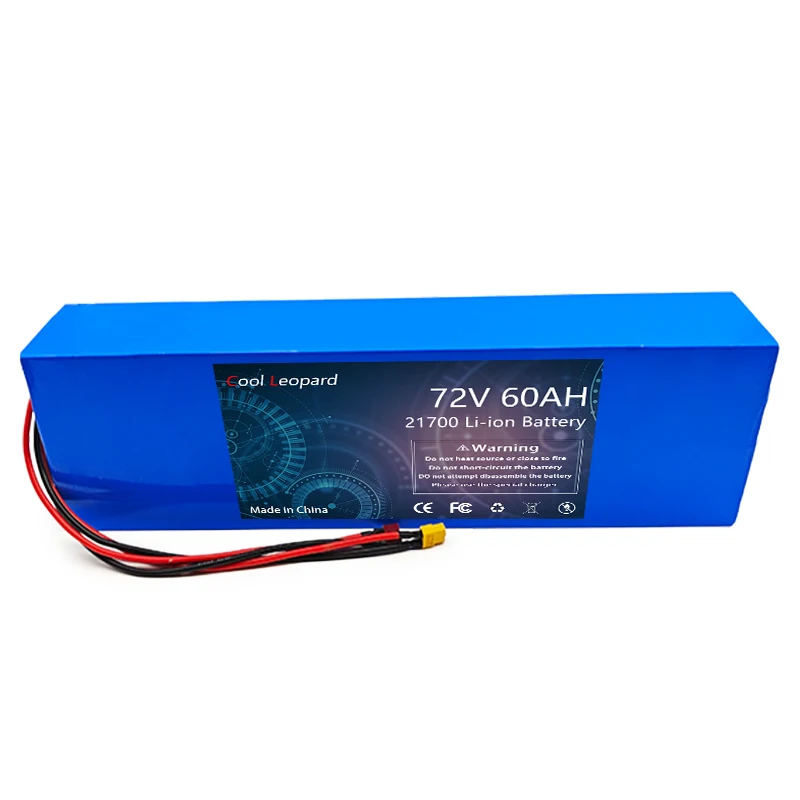 21700 72V 60Ah 80Ah 100Ah Lithium Ion Battery Built-in BMS,for High Power E-bike Electric Bicycle Replacement Battery Pack