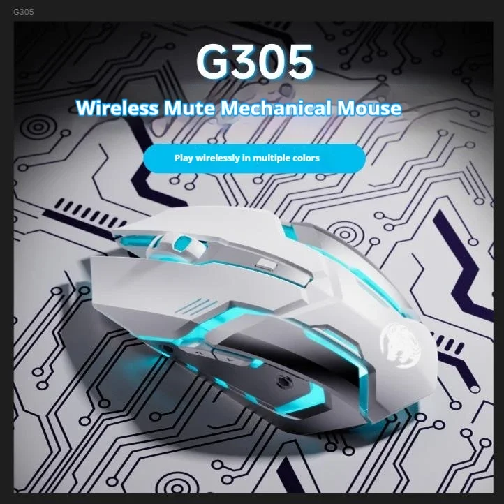 

EWEADN G305 Перезаряжаемая беспроводная двухрежимная мышь Bluetooth Бесшумная, эргономичная, для офиса, игр, дома, ноутбука, настольного компьютера, легкая