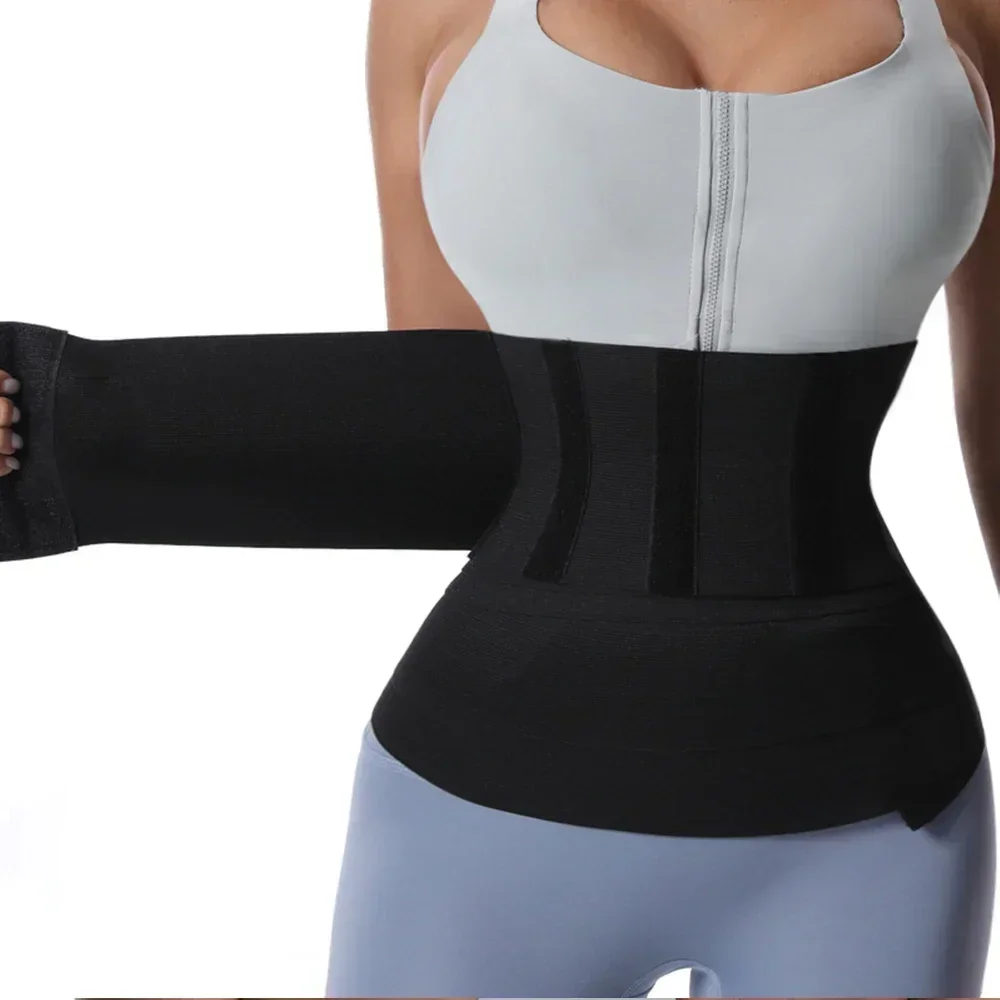 1/2 Piezas Faja Reductora y Moldeadora de Cintura para Mujer, Moldeador Corporal, Cinturón Postparto para Aplanar el Vientre, Corsé
