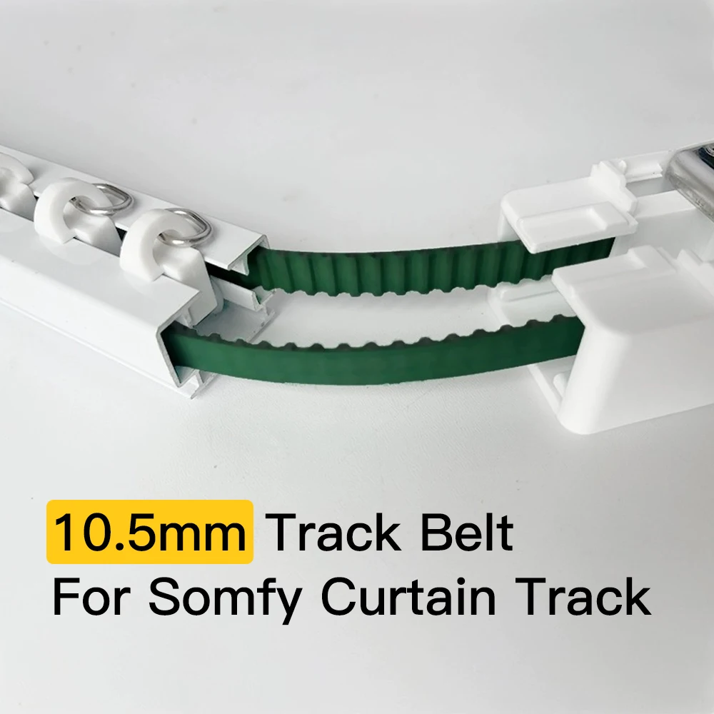 10.5mm Track Belt for Somfy Electric Curtain Rail Smart Curtain Motor Accessories