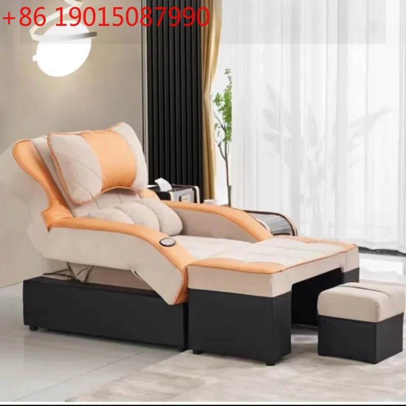 

Luxury Pedicure Chair with Foot Tub and Spa Sink for Nail Salon, Ergonomic Design, Economic and Functional Beauty Furniture