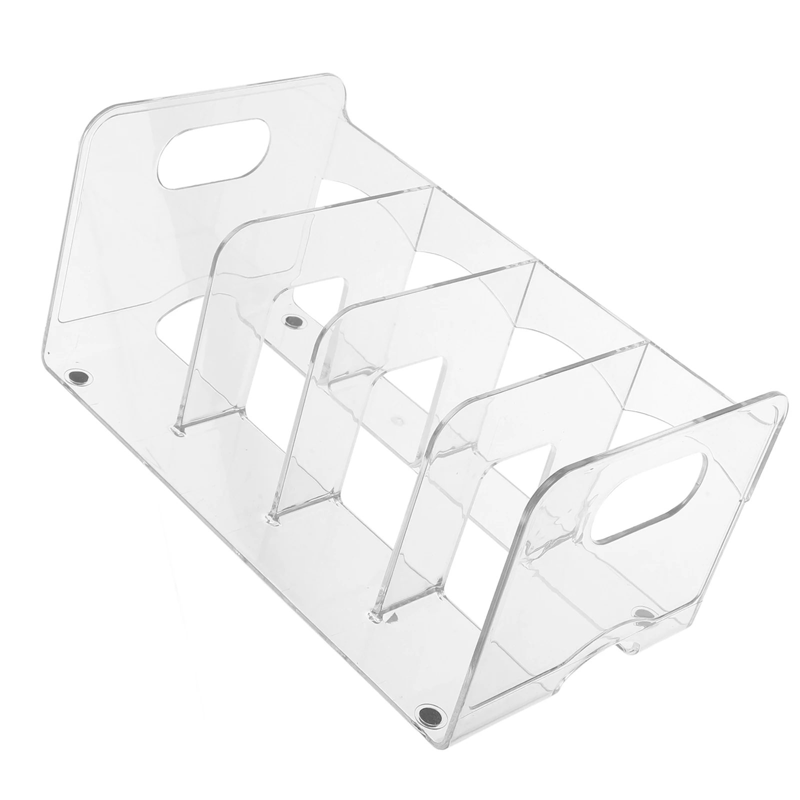

Transparent Book Stand Desktop Organizer Large Size Anti-Slip Thickened Wide Student Office Supplies File Storage Solution