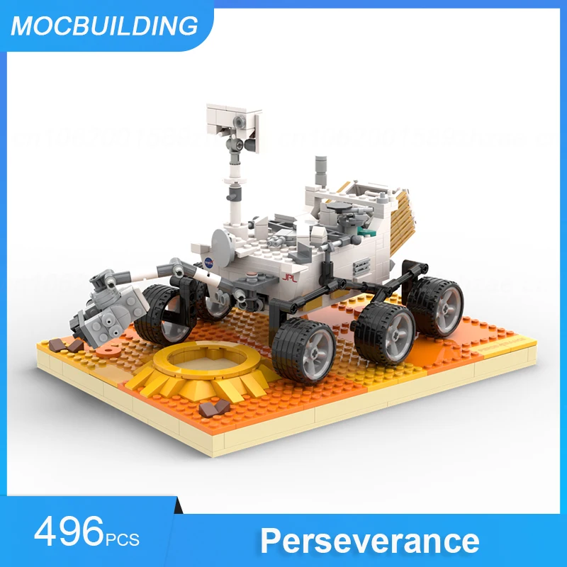 MOC Building Blocks Explorers of Mars Bundle Model Space Perseverance & Spirit & Opportunity DIY Assemble Bricks Xmas Toys Gifts