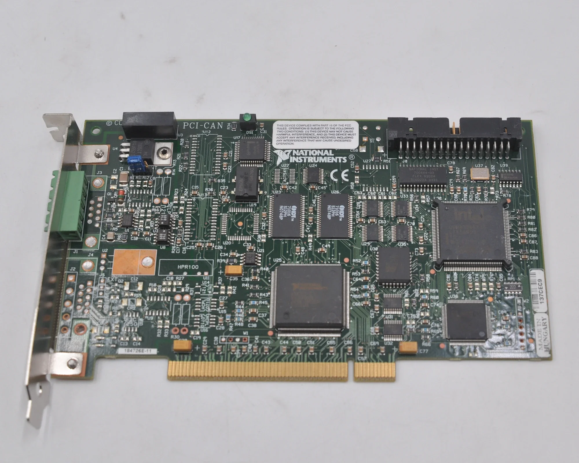 PCI-CAN 2-port High-speed Acquisition Card Used