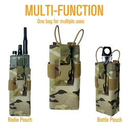 UNIONTAC 500D Nylon Multi-Purpose tactical pouch PRC152/148 radio pouch outdoor bottle pouch