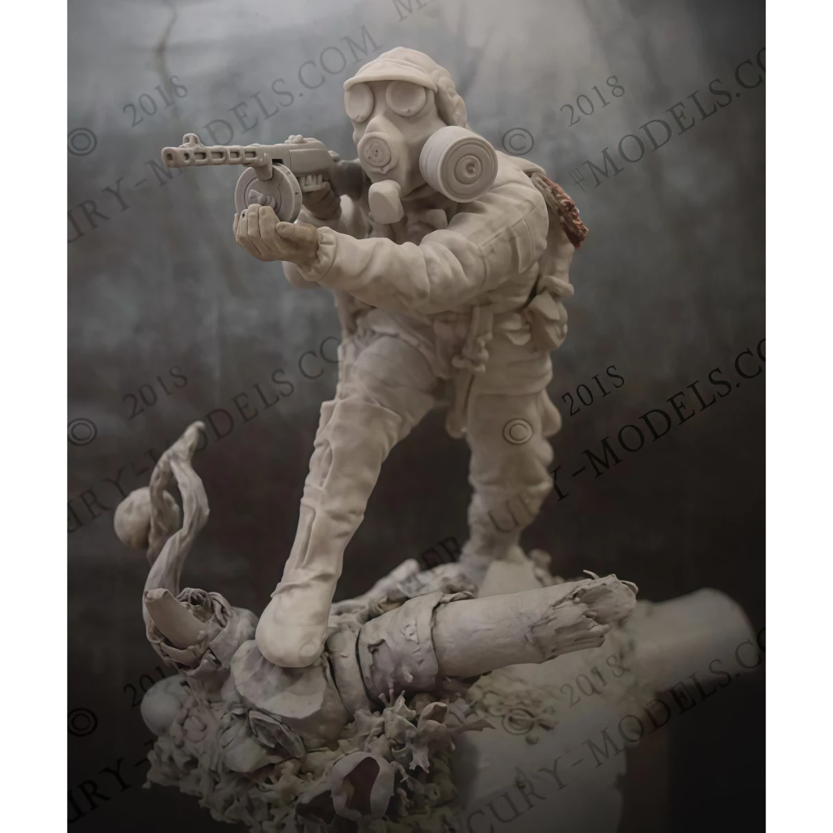 

54MM resin unpainted model kit, military theme, Stealth unassembled and unpainted GK, 1673R