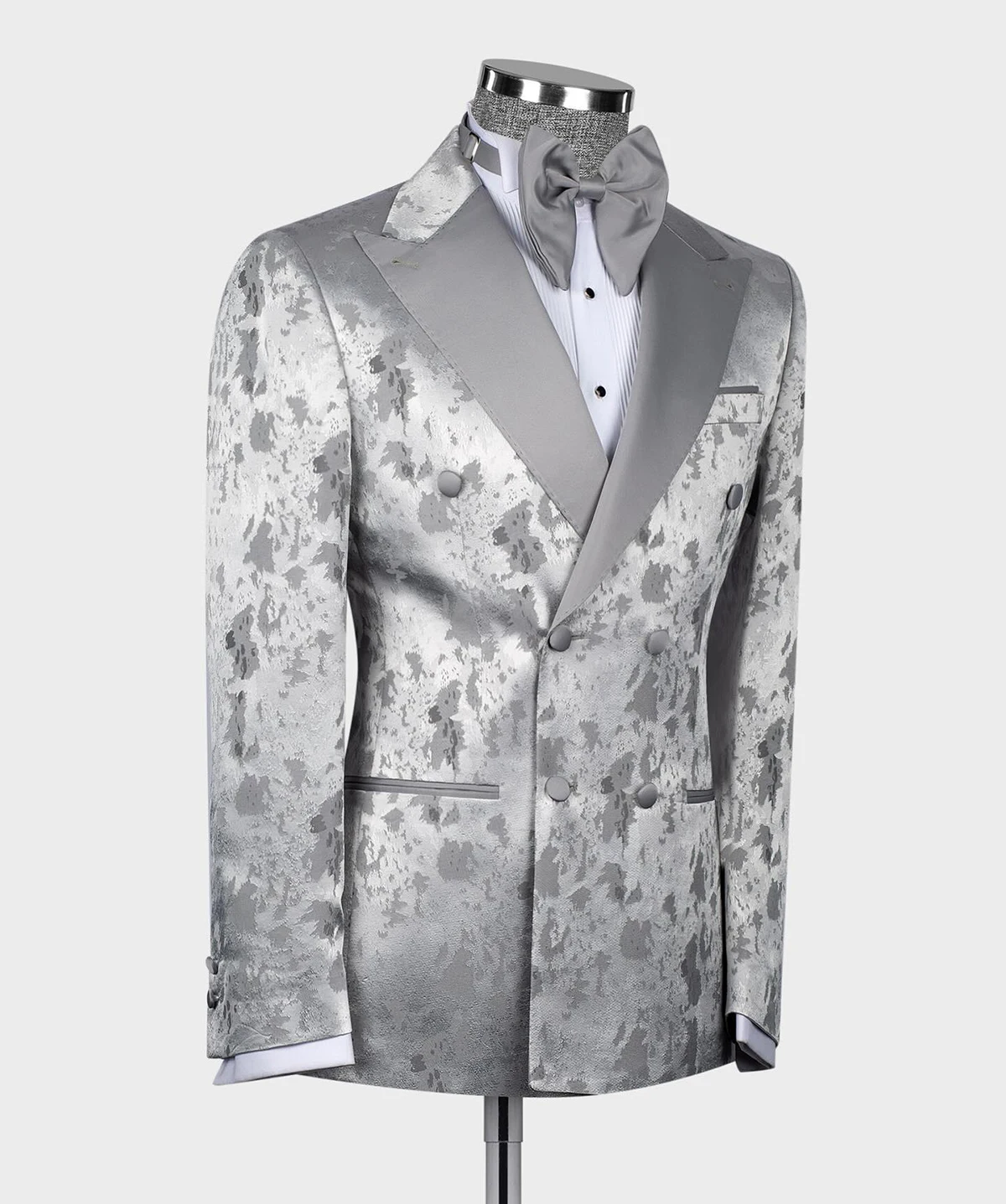 Casaco de casamento Double Breasted Slim Fit para homens, blazer casual de negócios, jaqueta Peak Lapel, Custom Made, Designer