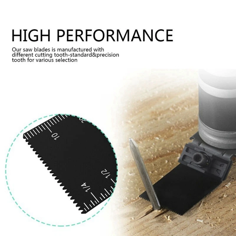 Multiuso bimetallico da 34Mm lama per sega lama oscillante circolare Multi utensile per il taglio di Kit di metallo morbido in plastica di legno