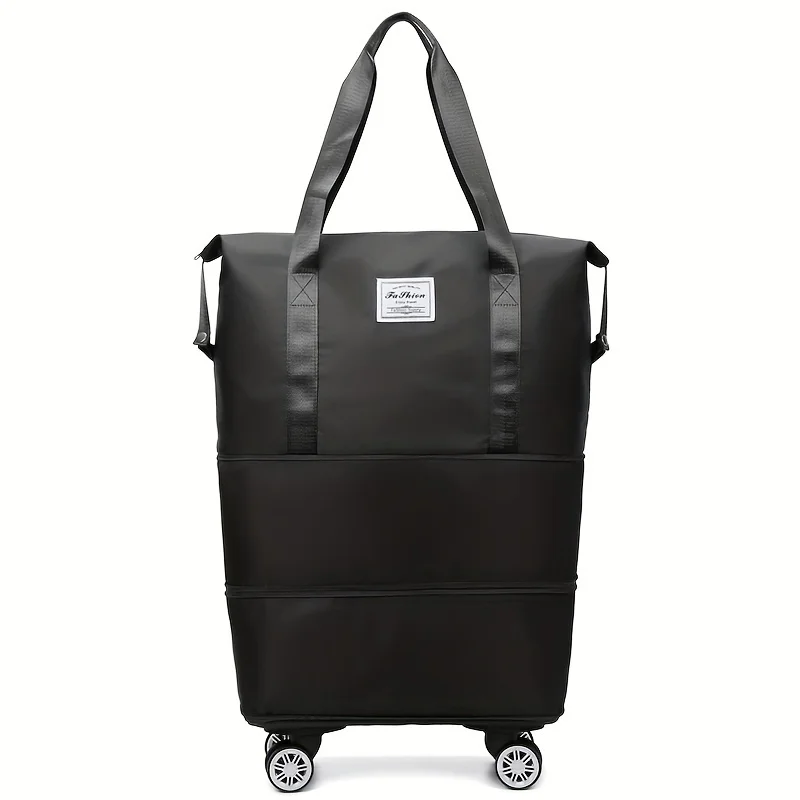 حقيبة سفر متعددة الوظائف ذات سعة كبيرة وقابلة للطي، وحقيبة لياقة بدنية رياضية للفصل الجاف والرطب، ومجموعة حقائب عجلات متعددة الاتجاهات. #6