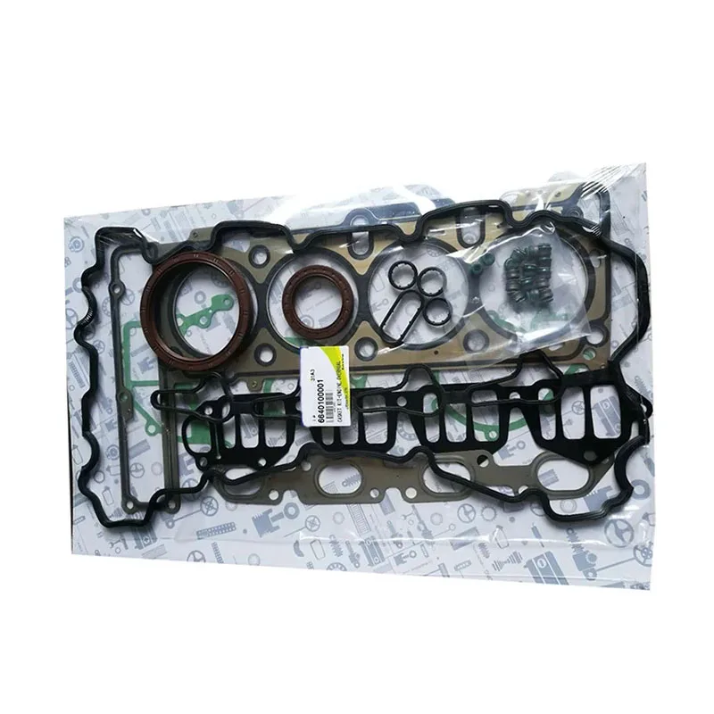 New Genuine Engine Overhual Gasket Kit Rebuilding Kits 6640100001 For Ssangyong Rexton Kyron Actyon 2.0 D20DT