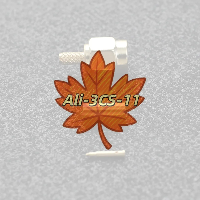 

10Pcs SMA Male Crimp Connectors - for RG174/RG316/RG178/RG179/LMR100 Coaxial Cables, 50 Ohm RF Adapter Kit