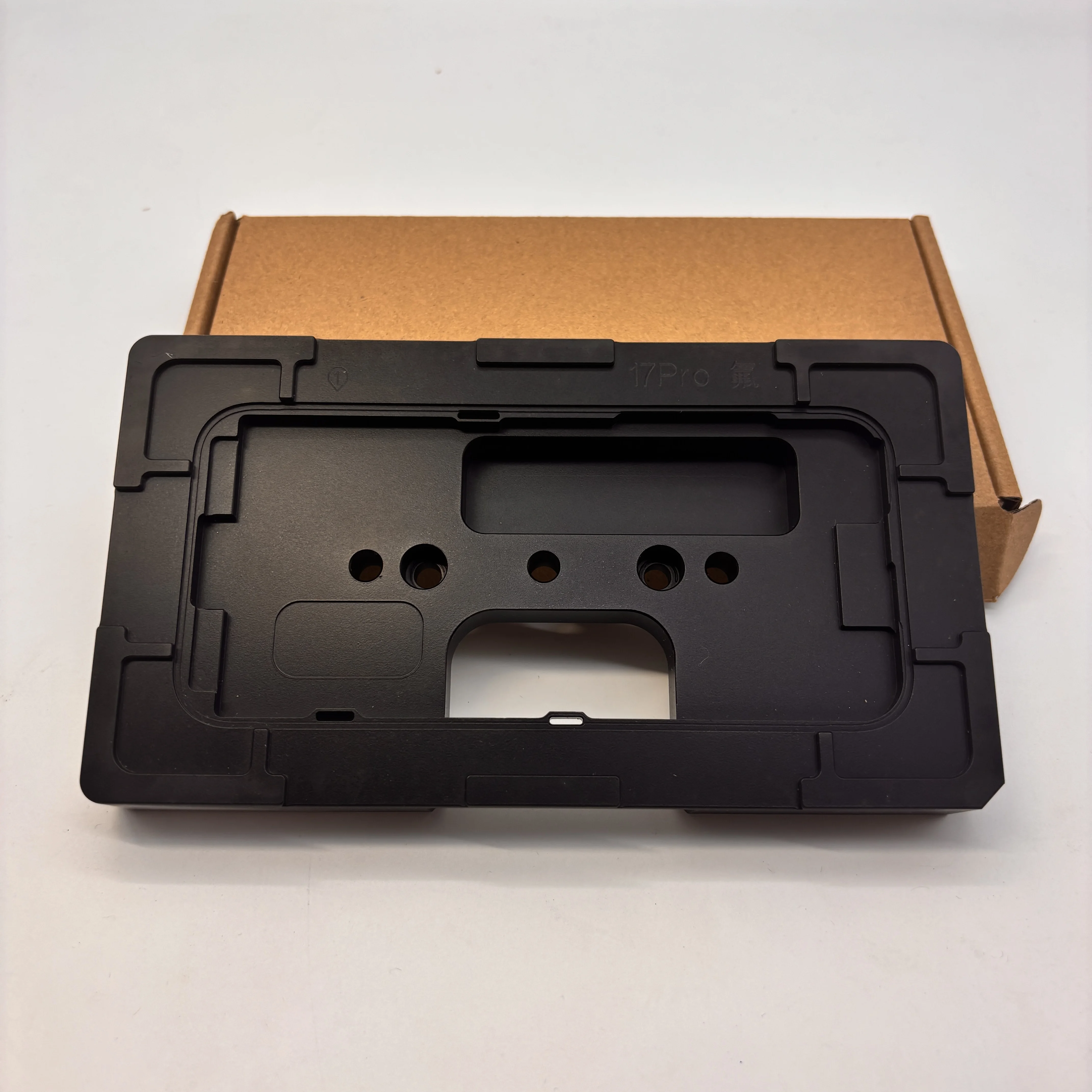 LIXIN IP12-17PM Frame Dispensing Mold Used for Mobile Phone Screen Bezel Sticky Fixing Repair Tool Clamping Machine's Base Mold