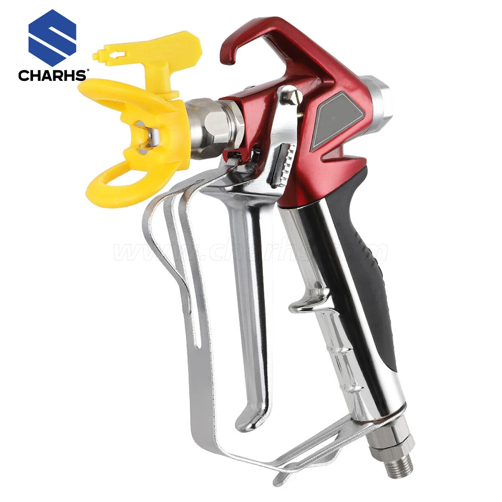 CHARHS Airless pistolet podobne działania 538020 2 Finger wyzwalania wliczony w cenę. 1 osłona końcówki. 517 airless wskazówek wbudowany filtr bezpowietrzny
