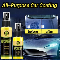 Car Ceramic Coating Spray All-Purpose Car Coating Super hydrophobic More Shine Liquid Glass Paint Care APCOATSPY