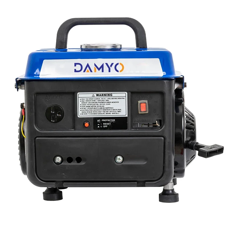 

New Design Silent Portable Power 650w 2.0HP Mini Engine Gasoline Generator