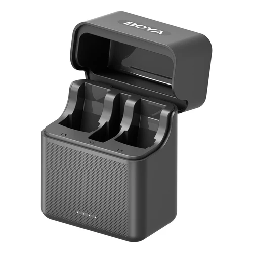 Imagen 2 del producto Estuche de carga individual para micrófono serie BOYA V compatible con V1, V10, V2, V20 (versión 2.0), V3, V30, V3 Combo