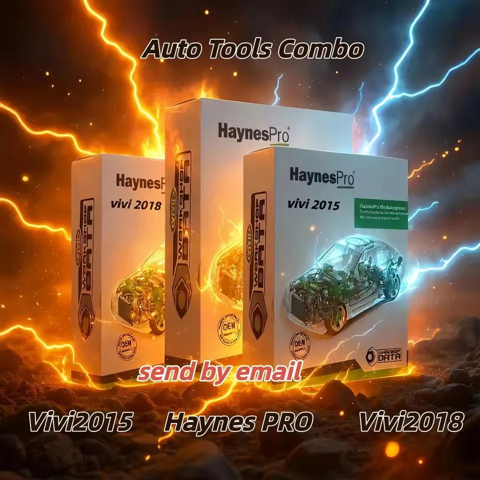 Premium All-In-One Auto Diagnostic Software: Haynes PRO + Vivi2018 2015 | Fast Setup, Multi-Vehicle & Multi-Language Support