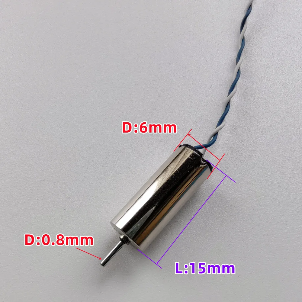 615 Coreless Motor for H36 010 Mini RC Quadcopter Spare Parts CW CCW Motor Electric Motor