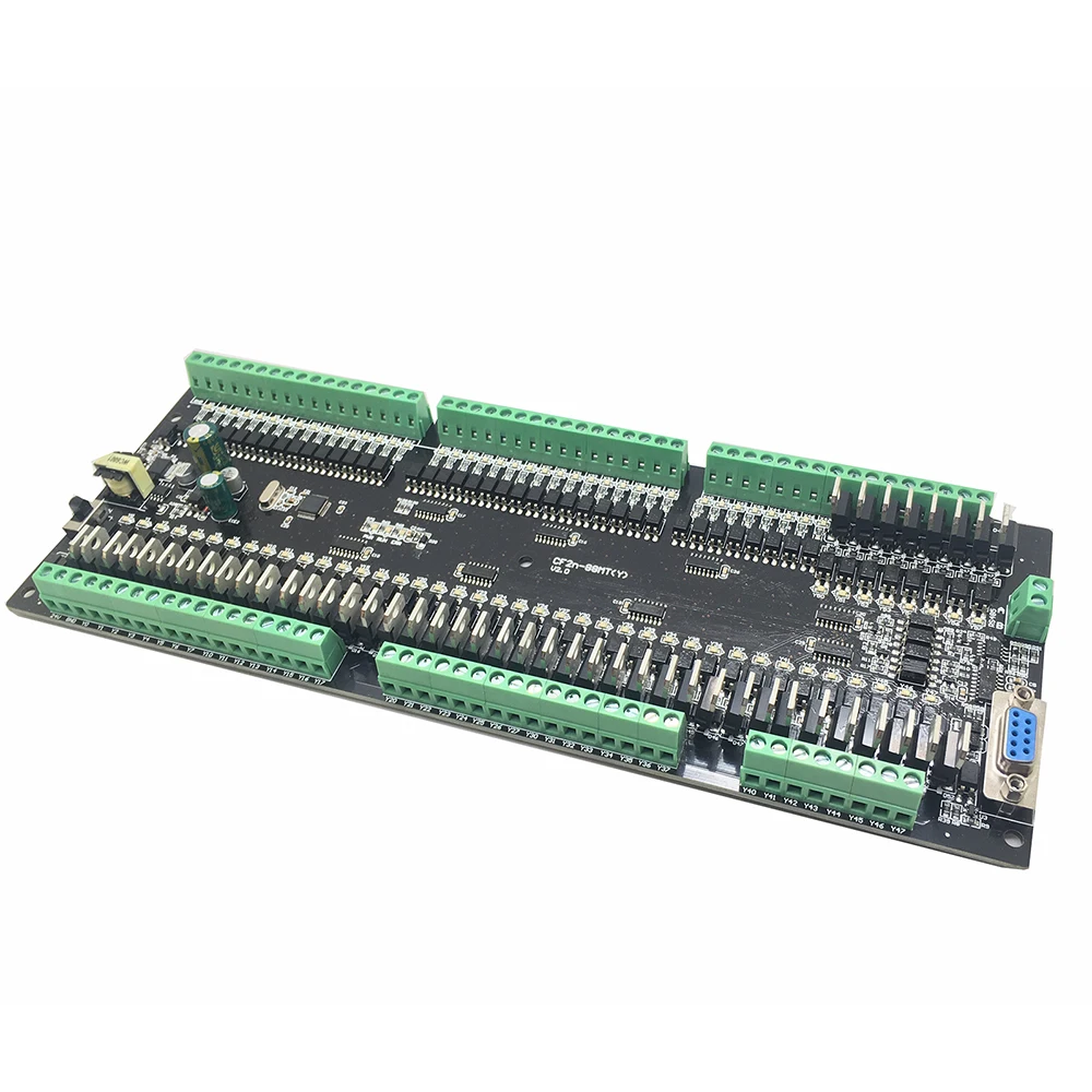 Imagem -02 - Entrada Npn Transistores de Saída Suporte Modbus Rtu Rs485 Fx3u Fx1n Fx3u Cf2n Fx2n 88mt 40 48