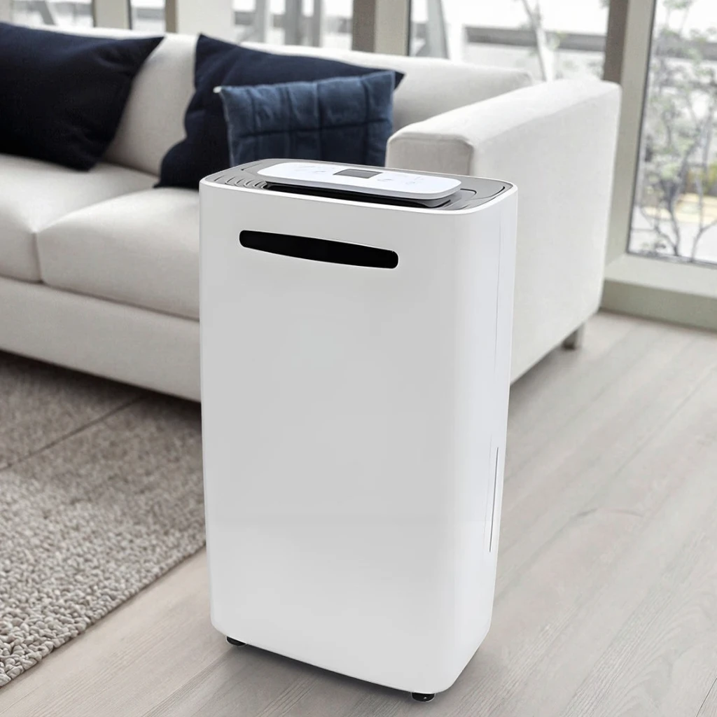Portable Quiet Dehumidifier Corrosion Energy Saving For Warehouse Gym Living Space