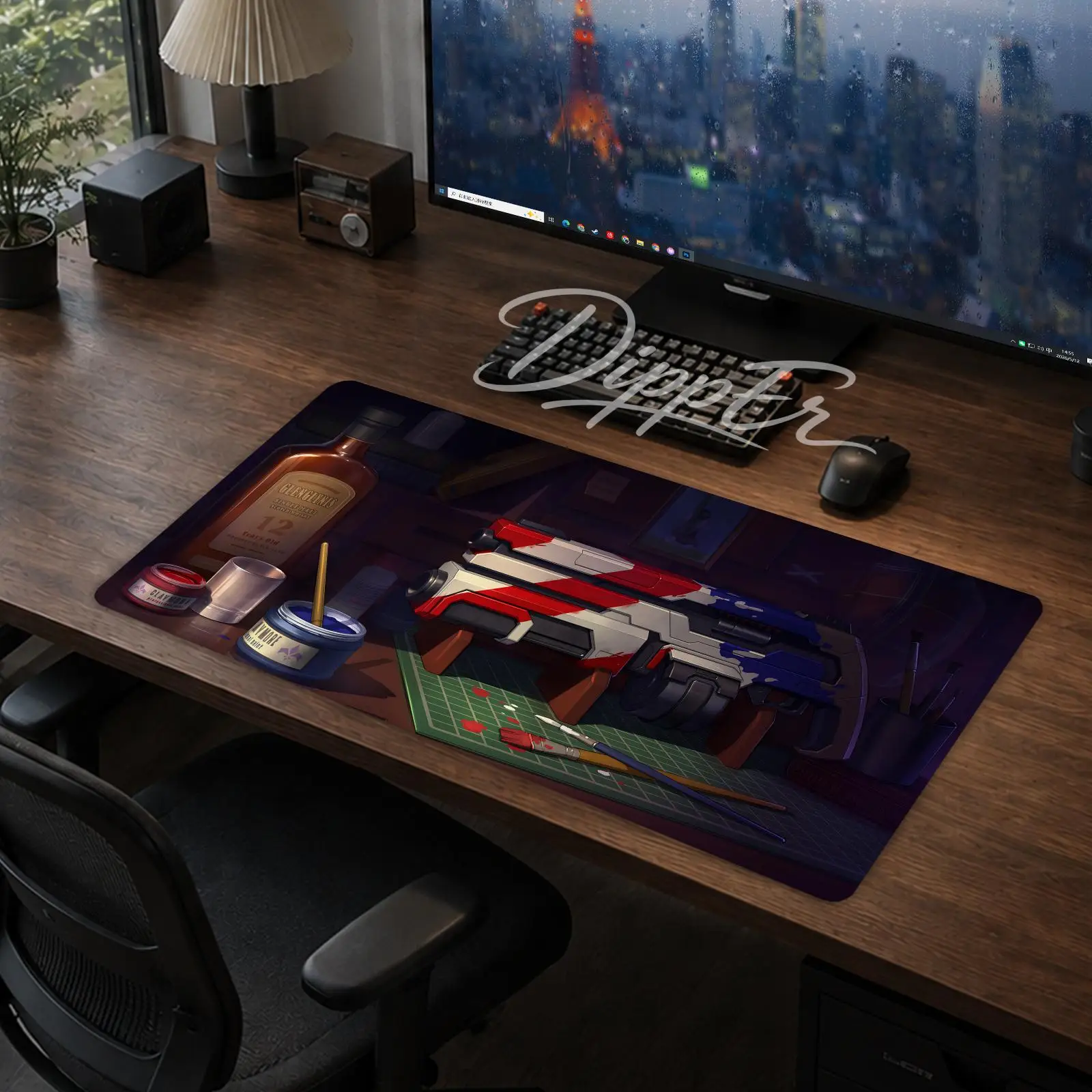 Game Agents of Mayhem Mouse Pad Office Large Desk Mat Gaming Mousepad Rubber Bottom Non-Slip Cushion 900X400