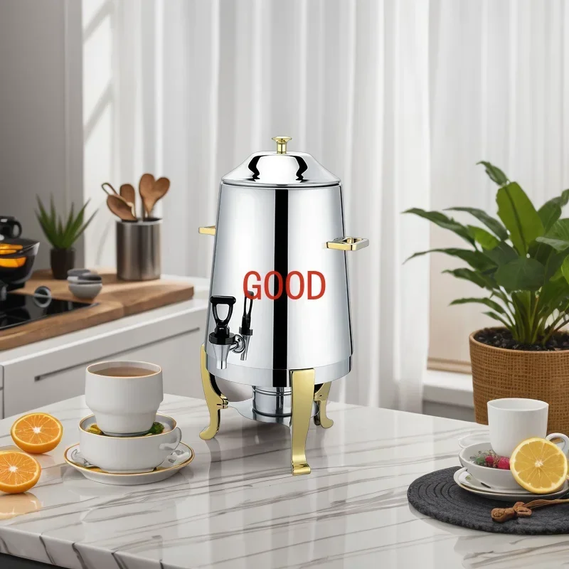 Super  Big Capacity Electric Hot Water Boiler Double Layer Portable Stainless Steel SU304 for Coffee Fast Heating