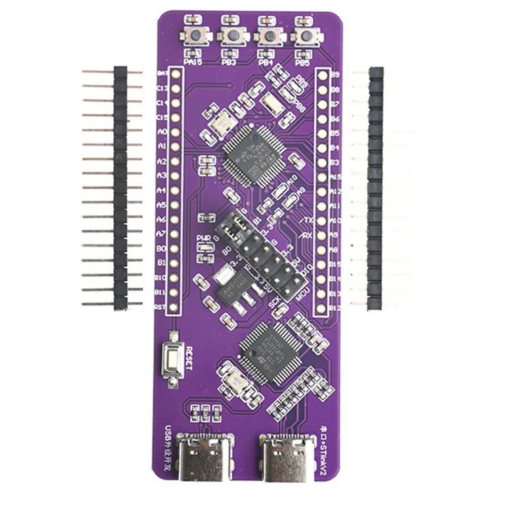 FULL-Embedded Development Programmer For ST-LINK V2 Programmer Type-C USB TTL Serial Downloade For STM32/For Arduino view 2