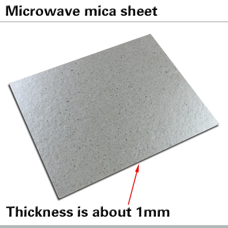 5 pieces Microwave Mica Sheet Universal Thickened Heat Insulation Board 12 * 15cm