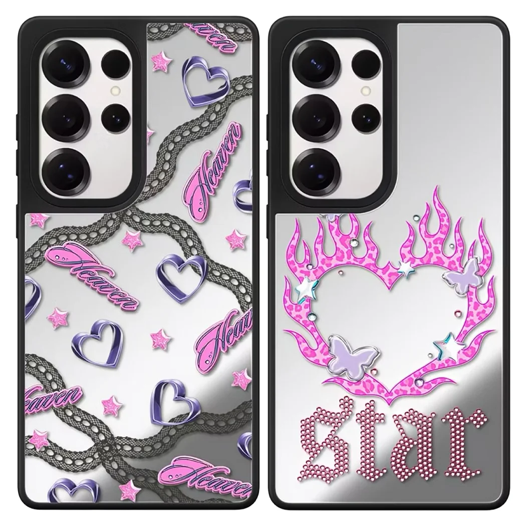 

6040319 Mirror Magnetic Case: Compatible with Samsung Galaxy S23 U S24U S25 S26 Ultra S25+ S26 Plus Shell