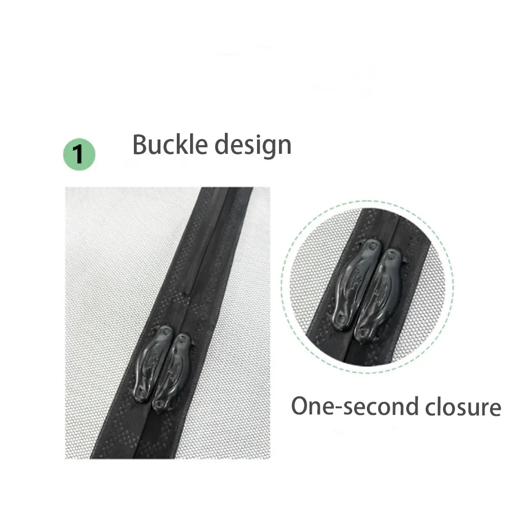 1 قطعة 100 سنتيمتر * 210 سنتيمتر ستارة الباب مقاومة البعوض المغناطيسي لينة الغزل ستارة الباب