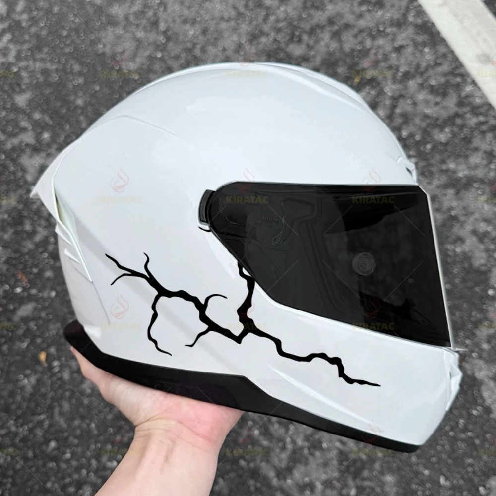 Monster Claw Lightning Vinyl Sticker Waterproof Motorcycle Decal For Helmet Fairing Tank Headlight Biker Decor