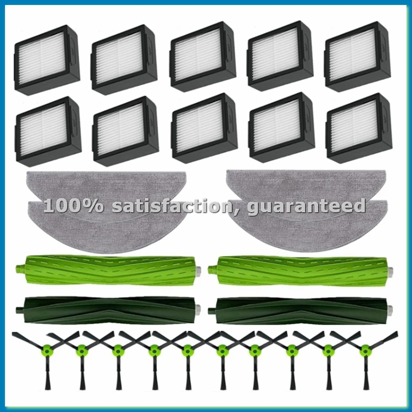 

Запасные части для робота-пылесоса Combo I3+ I5+ J5+: роликовая щетка, боковая щетка, фильтр, насадки для влажной уборки - A73M