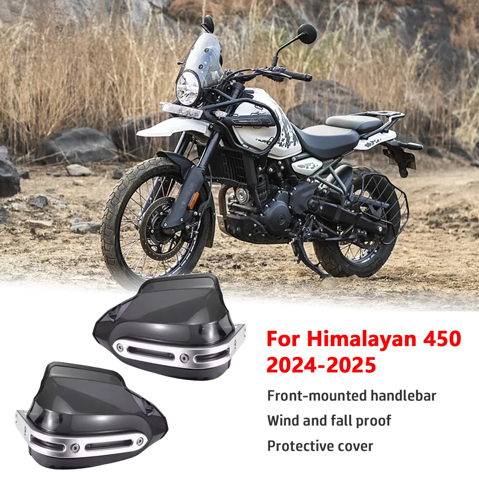 

Аксессуары для мотоциклов, гималайский 450 2024+, защита для рук, дефлектор холодного ветра, защита для рук, защита от падения