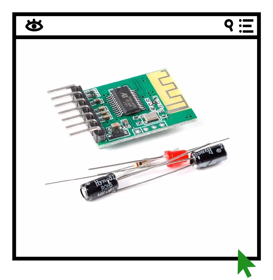 

2 шт. Bluetooth аудиомодули 3.7V 5V