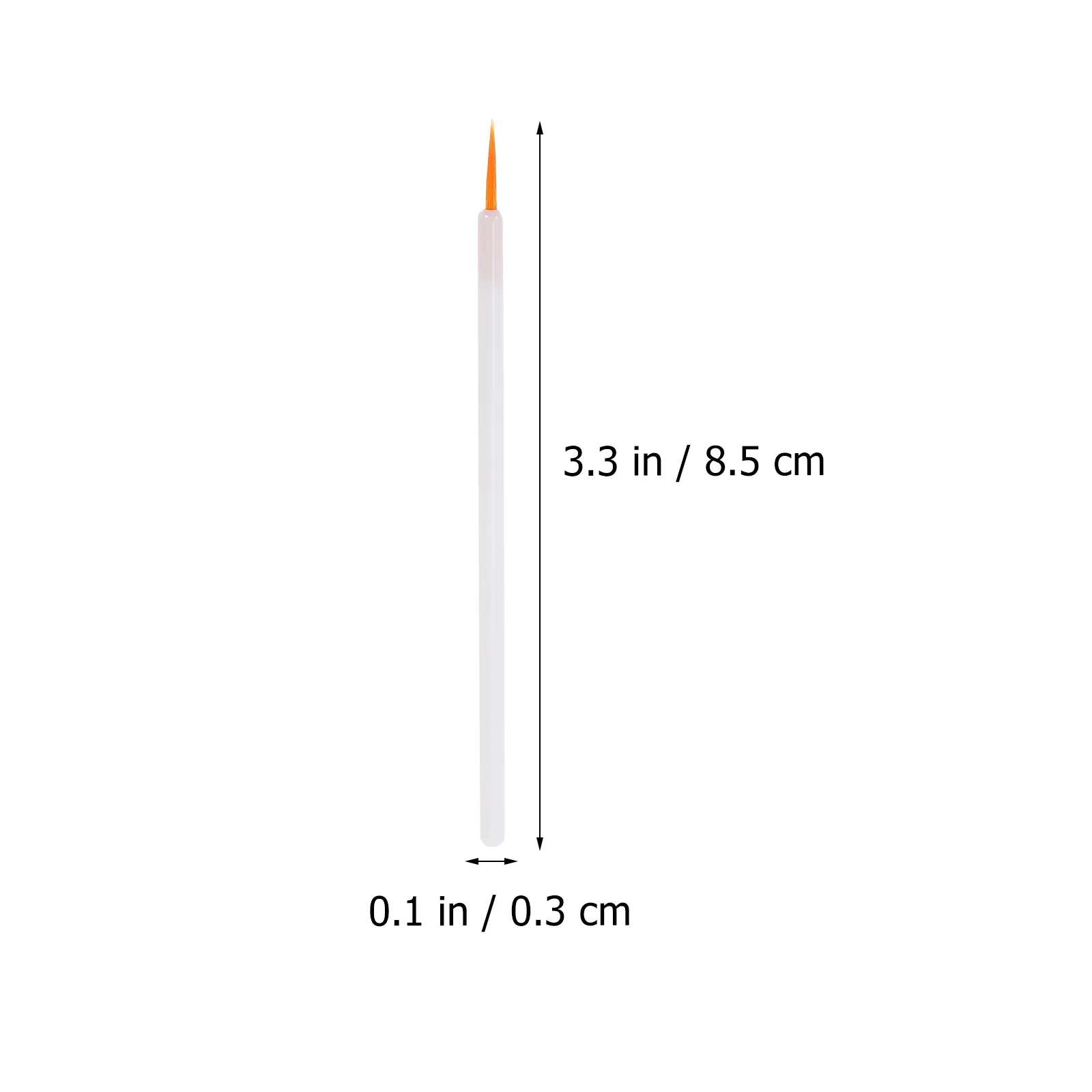 

100Pcs Eyeliner Brush Disposable Nylon Fiber Fine Workmanship Makeup Eyeliner Wand Eye Tool for Women Application