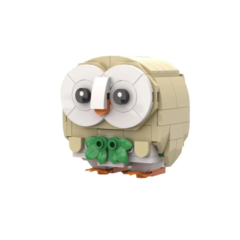 Moc Schattige Animlas Vogeluil Creatief Model Set Bouwstenen Ornamenten Kit Speelgoed Voor Kinderen Kinderen Geschenken Speelgoed 154 Stuks Bakstenen 145301