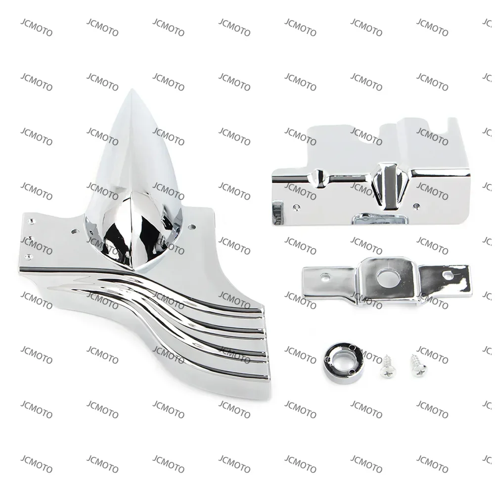 

Для Harley Touring 1991-2020 Tri Glide 2009-2013 хромированная/глянцевая черная нижняя крышка передней рамы мотоцикла