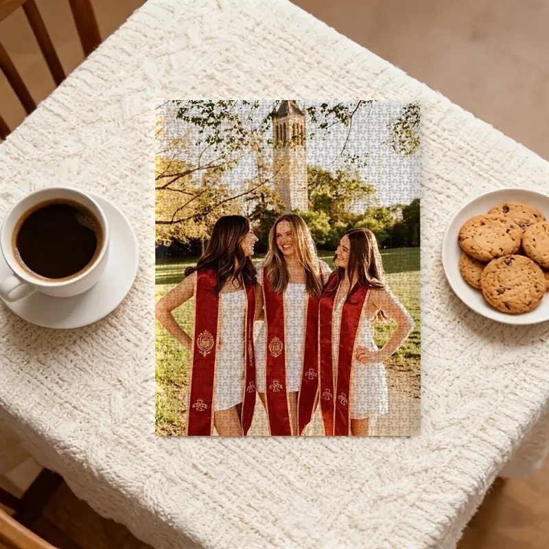 35/300/500/1000pcs Personalized Custom Photo Puzzle Couple Photos For Festivals Parties Weddings Birthdays Holidays