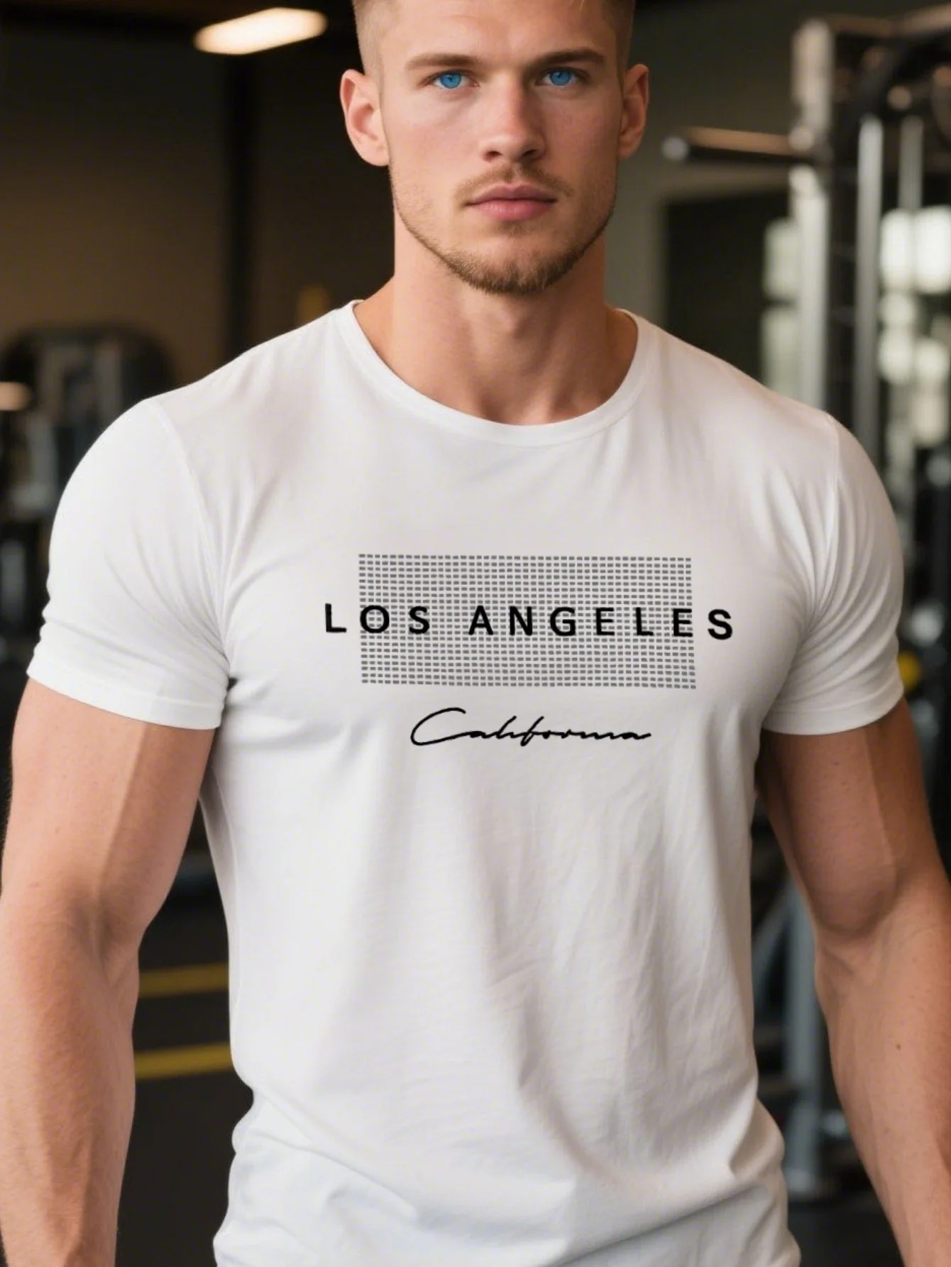 Simple Letter Graphic Printing, Summer, Autumn, Winter, Men's and Women's Short Sleeved T-shirts, Casual and Loose Outdoor