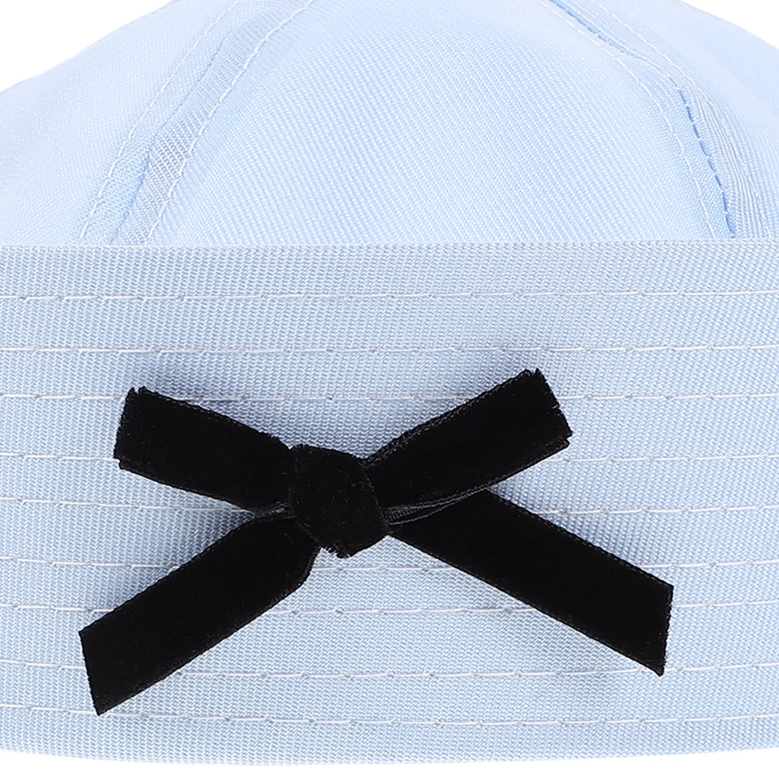 

Navy Sailor Hat Classic Bowknot Fabric Comfortable Breathable Cute Stylish Women Sailor Cap for Party Costume Cosplay