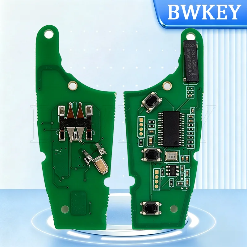 BW GK2T-15K601-AB 3 Buttons Flip Remote Key Fob 433MHz HITAG Pro ID49 PCF7945F Chip For Ford Transit Tourneo Custom 2016-2020