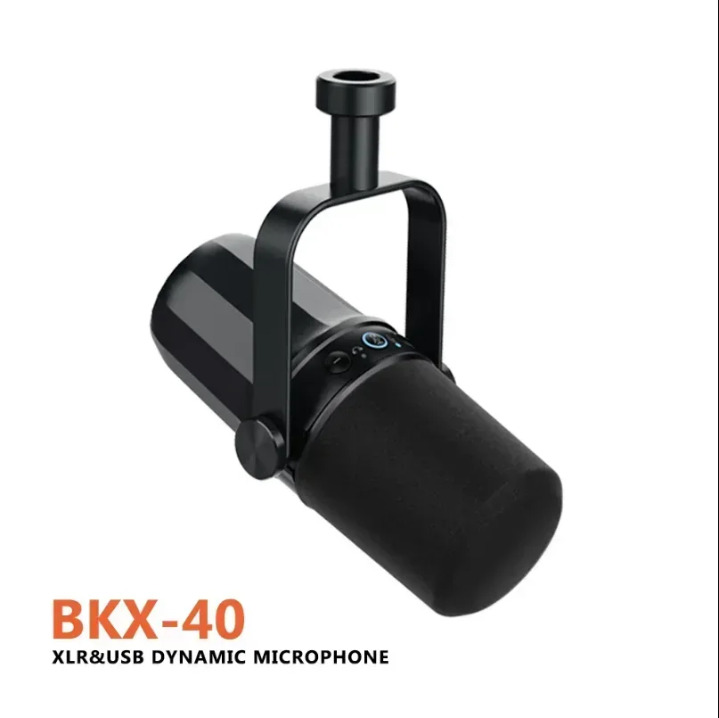 In stock Hot Selling Professional Studio  Mic Microphone Speaker With Microphone Bluetooth Speaker With Microphone for BKX-40